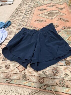 Lululemon running shorts with built in liner